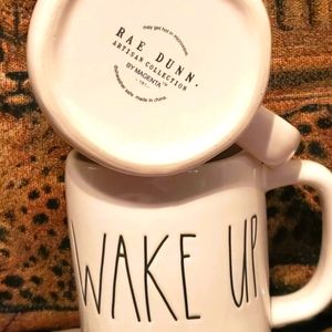 wake up Rae Dunn Mug